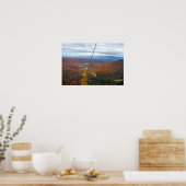 Poster Vue du Mont Mansfield, Vermont, en automne (Cuisine)