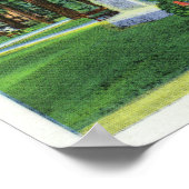 Poster Vue du monument au parc Wisner (Coin)