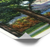 Poster Vue du monument de la bataille (Coin)