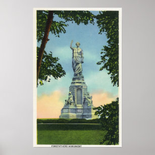 Poster Vue du monument des ancêtres # 2