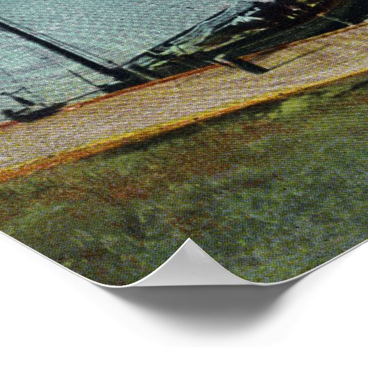 Poster Vue du nord depuis East Harbour (Coin)