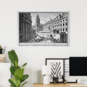 Poster Vue du nouvel observatoire des Jésuites (Bureau à domicile)