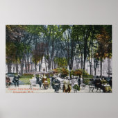 Poster Vue du parc Crescent (Devant)