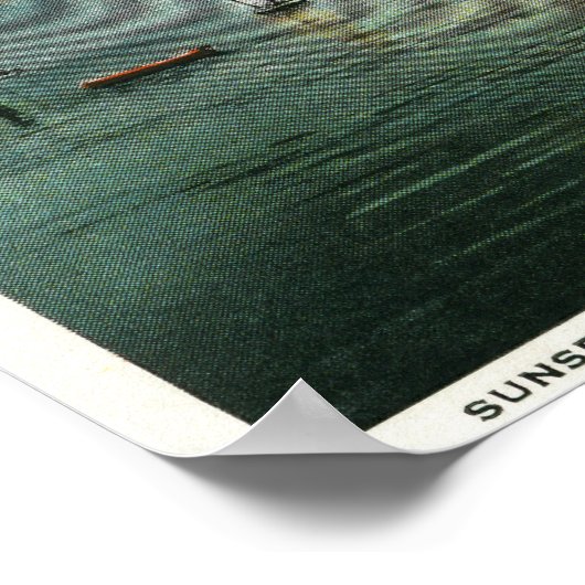 Poster Vue du phare de Brant Point (Coin)