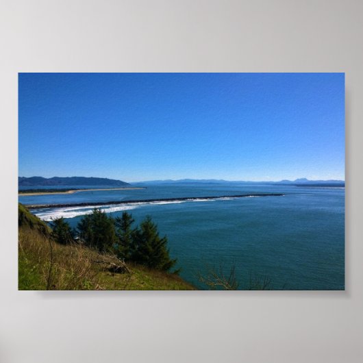 Poster Vue du phare de Cape Disnomination, WA (Devant)