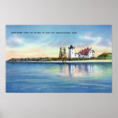 Poster Vue du phare de Long Point (Devant)