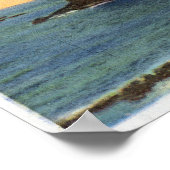 Poster Vue du phare de Owl's Head (Coin)