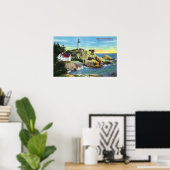 Poster Vue du phare de Point Atkinson 2 (Bureau à domicile)