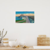 Poster Vue du pont de la Paix (Cuisine)