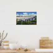 Poster Vue du pont de Queen City (Cuisine)