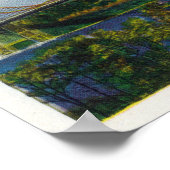 Poster Vue du pont George Washington (Coin)