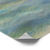 Poster Vue du pont piétonnier du lac (Coin)