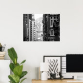 Poster Vue du pont portuaire 1 (Bureau à domicile)