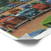 Poster Vue du pont US Hwy Route 9 (Coin)