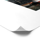 Poster Vue du port de Coricella à Procida (Coin)