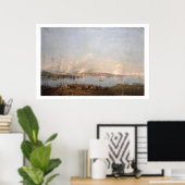 Poster Vue du port de Sebastopol pendant le crime (Bureau à domicile)