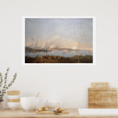 Poster Vue du port de Sebastopol pendant le crime (Cuisine)