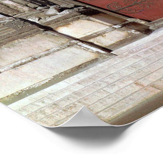 Poster Vue du portail (Coin)