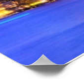 Poster Vue du quartier financier du centre de Boston (Coin)