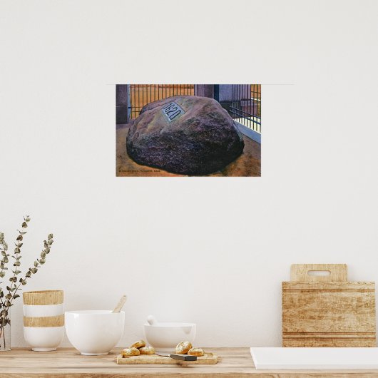 Poster Vue du Real Plymouth Rock (Cuisine)