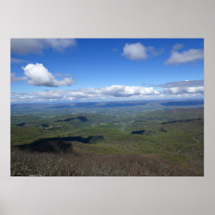 Poster Vue du rocher de Mary