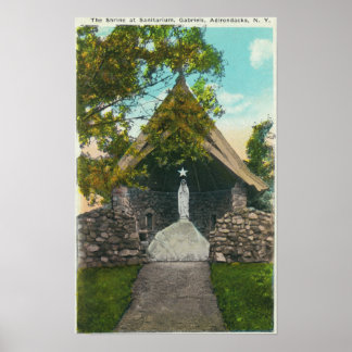 Poster Vue du Sanctuaire à Sanitarium à Gabriels