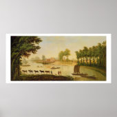 Poster Vue du Shepperton sur la Tamise, après (Devant)