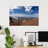Poster Vue du sommet de Pikes Peak (Bureau à domicile)