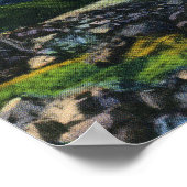 Poster Vue du sommet du Cog Rail, pics du Nord (Coin)