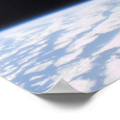 Poster Vue du télescope spatial Hubble de Columbia (Coin)