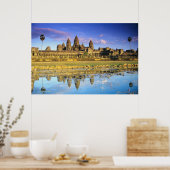 Poster Vue du temple de face (Cuisine)