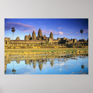 Poster Vue du temple de face