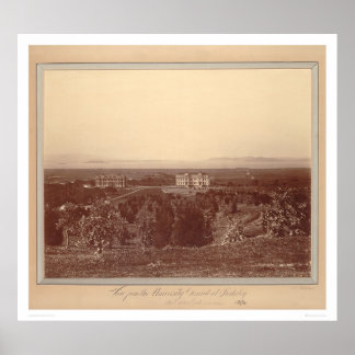 Poster Vue du terrain de l'Université à Berkeley(1337)