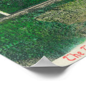 Poster Vue du trèfle sur le chemin de fer interurbain (Coin)