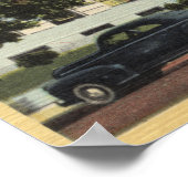 Poster Vue du tribunal du comté de Kern (Coin)