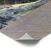 Poster Vue du viaduc du ruisseau Otter, mont Champlain. (Coin)