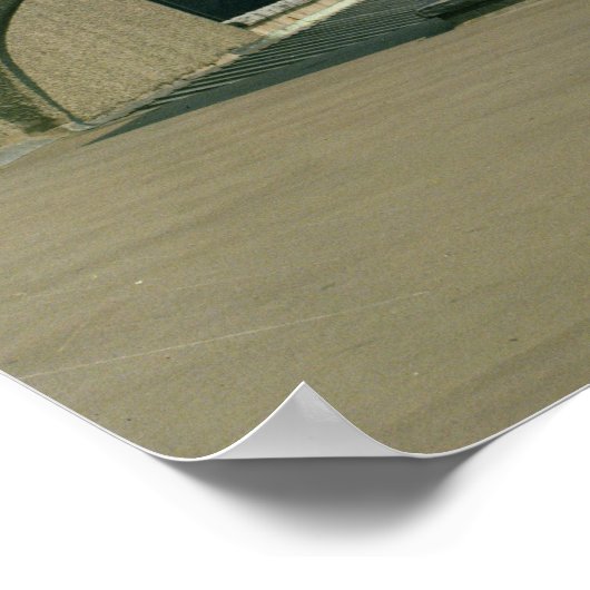 Poster Vue d'un arc de toit de l'ouest, construit 1897-99 (Coin)