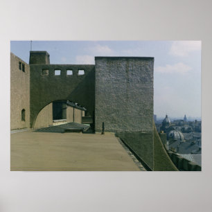 Poster Vue d'un arc de toit de l'ouest, construit 1897-99