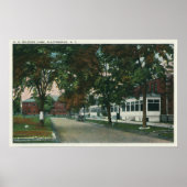 Poster Vue d'un camp militaire américain (Devant)