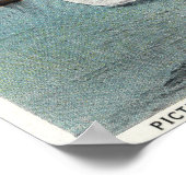 Poster Vue d'un panier à cheval tirant dans un bateau (Coin)