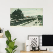 Poster Vue d'un parc municipalAlameda, CA (Bureau à domicile)