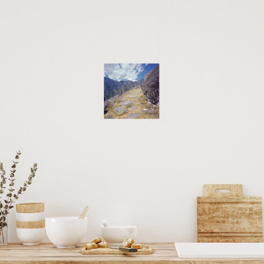 Poster Vue d'un précipice (Cuisine)