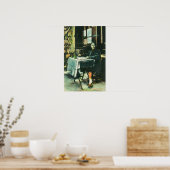 Poster Vue d'un vendeur chinois de Fortune (Cuisine)
