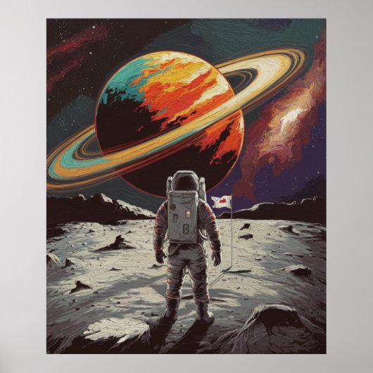 Poster Vue d'une autre planète (Devant)