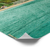 Poster Vue d'une famille sur Lake DockInverness, CA (Coin)