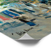 Poster Vue d'une ville française du sud par Frederick Has (Coin)