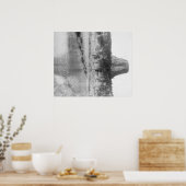 Poster Vue éloignée de la tour du Diable avec de l'eau da (Cuisine)