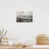 Poster Vue éloignée du volcan Aconcagua (Cuisine)