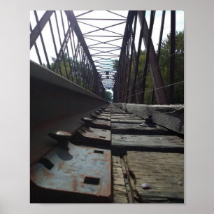 Poster Vue en contre-plongée rapprochée d'un crampon de r