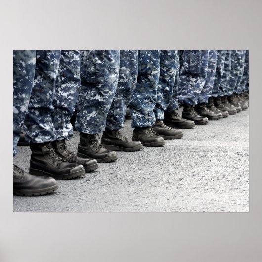 Poster Vue en faible section des marins (Devant)